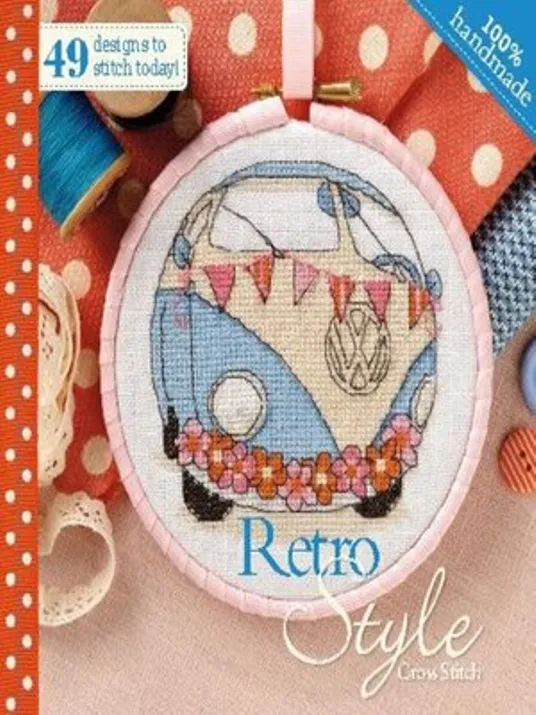 Retro Style Cross Stitch